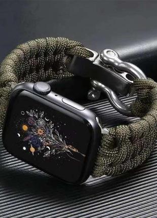 Ремень для смарт-часов apple watch 38 мм / 40 мм / 41 мм, зеленый