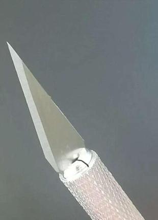 Набор лезвий для модельного ножа скальпеля x-acto No11 100 шт3 фото