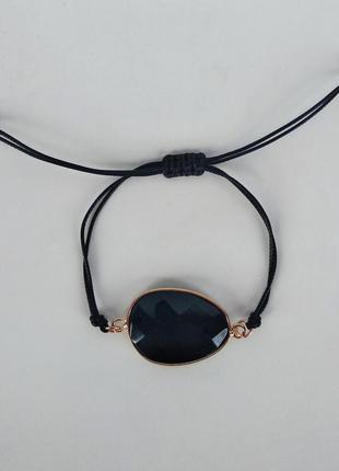 Браслет- шамбала с натуральным камнем агат