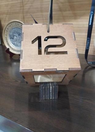 Часы настольные cube (potash&tri)2 фото