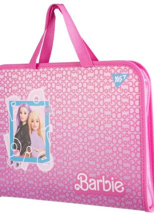 Папка портфель yes barbie розовый fc2 фото