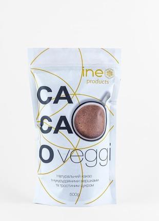 Какао cacao veggi, 500g1 фото