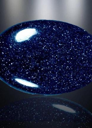 Браслет - оберег из натур. камня авантюрин синий3 фото