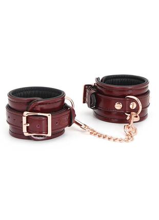 Наручники liebe seele wine red wirst cuffs