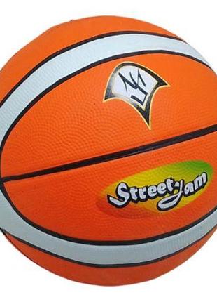 Мяч баскетбольный размер №7, оранжевый1 фото