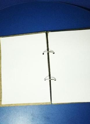 Дерев'яний блокнот ветеринара, грумеру, "мяу" (на кільцях), щоденник з дерева5 фото