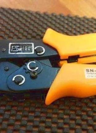 Обжимка для авто клемм/кримпер sn-28в 48в 16-28 awg матрица