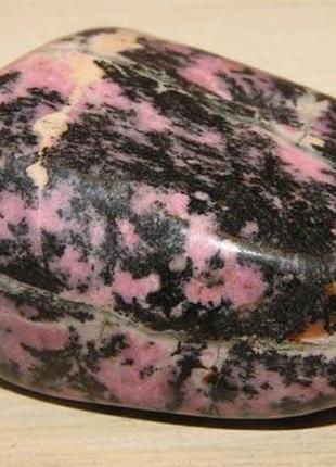 Намисто з натурального каменю родохрозит4 фото