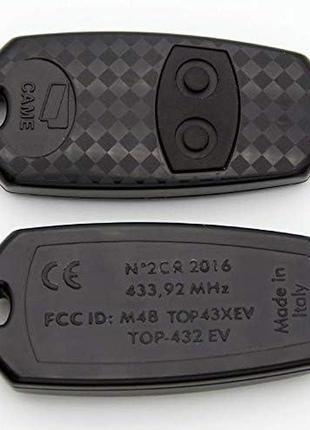 2шт пульт came top 432ev для ворот top 432na (top432na)