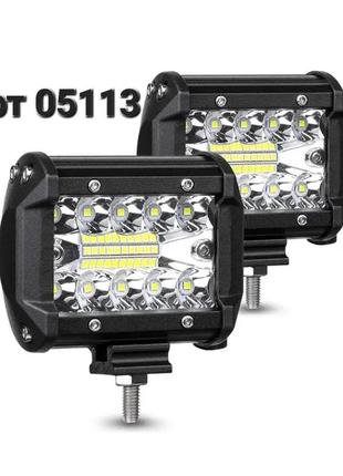 Дополнительные светодиодные фары 60w led балка лед рабочий свет