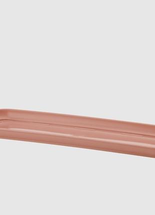 Поддон для балконного ящика venus 80 см 8,5 л терракот