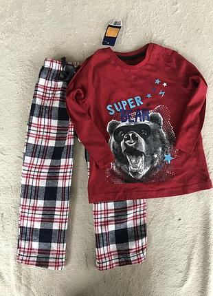 Хлопкова пижама lupilu