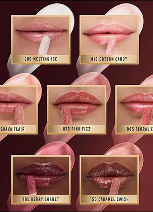 Блеск-глазурь для губ max factor 2000 calorie lip glaze 170 - nectar punch6 фото