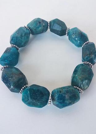 Браслет из натурального камня апатит