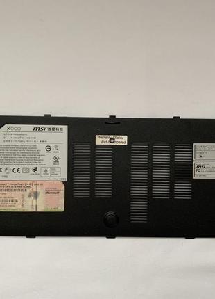 Частина корпусу (сервісна кришка) msi x600 (nz-16462)