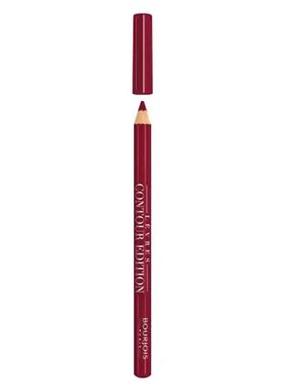 Олівець для губ bourjois paris levres contour edition 10 — bordeaux line (бордо)