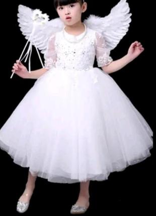Детский набор ангела (нимб, палочка, крылья)2 фото