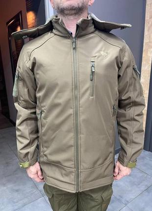 Куртка тактична wolftrap softshell колір олівковий розмір 4xl ...