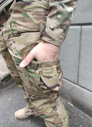 Форма мультикам зсу тактична військова убакс штани посилені рі...5 фото