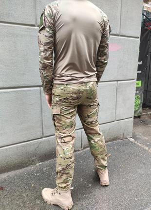 Форма мультикам зсу тактична військова убакс штани посилені рі...7 фото