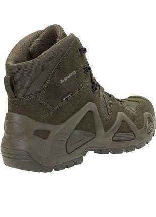 Черевики тактичні lowa zephyr gtx mid tf ranger green gore-tex 414 фото