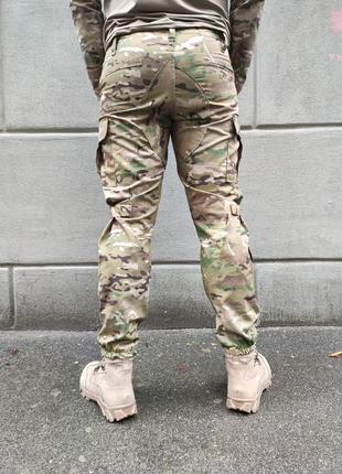 Форма мультикам зсу тактична військова убакс штани посилені рі...8 фото