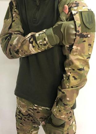 Военная форма мультикам мужская / тактический костюм с наколен...1 фото