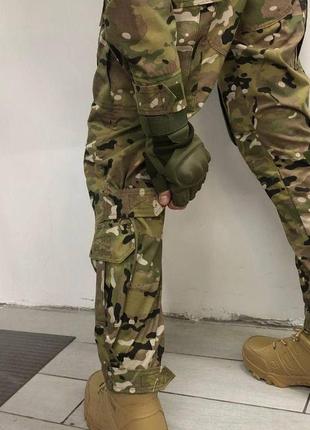 Военная форма мультикам мужская / тактический костюм с наколен...3 фото