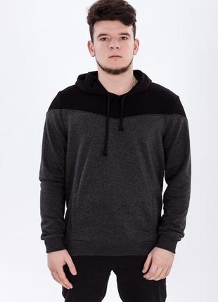 Hoodie "black&gray"1 фото