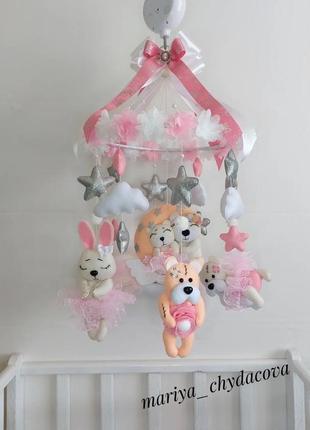 Мобиль в детскую кроватку