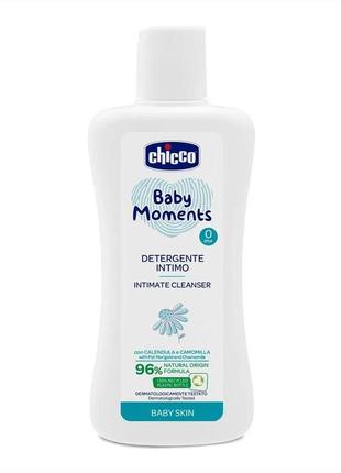 Гель для интимной гигиены chicco baby moments, 200 мл 10246.00