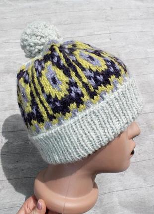 Knitted hat - в'язана шапка6 фото