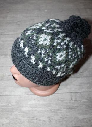 Knitted hat - в'язання пов'язана шапка1 фото