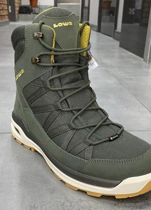 Черевики зимові чоловічі lowa montreal gtx mid 46 (12) р., зел...