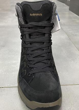 Ботинки зимові lowa sasello gtx (r) mid 44р., schwarz/black (ч...2 фото