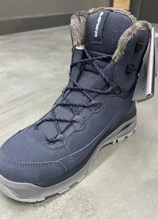 Черевики зимові чоловічі lowa ottawa gtx 42 р., anthracite (сі...