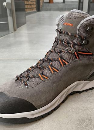 Черевики трекингові lowa explorer gtx mid 44.5 р, grey/ flame ...