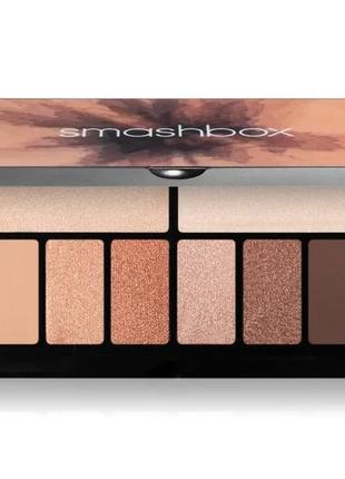 Палетка тіней для повік smashbox cover shot eye shadow palette petal metal petal metal, тестер