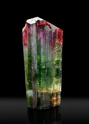 Бусы из натурального камня турмалин