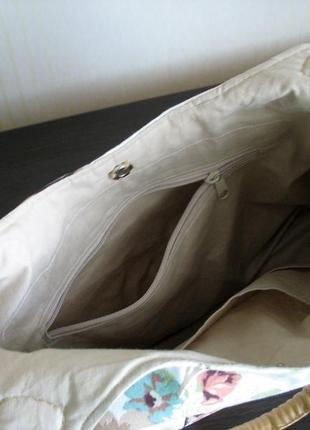 Летняя сумка, из водооталкивающей ткани3 фото