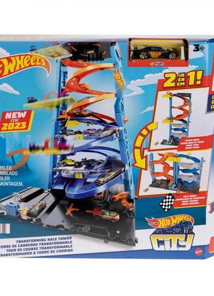 Ігровий набір mattel супербашня для перегонів hot wheels hkx436 фото