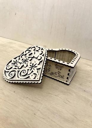 Коробка "сердце" 3