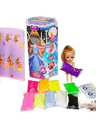 Набір креативної творчості "princess doll", маленька (укр) комбінований різнобарв'я