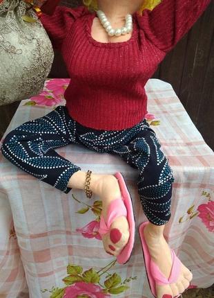 Авторські текстильні інтер'єрні ляльки-подарунок сувенір3 фото