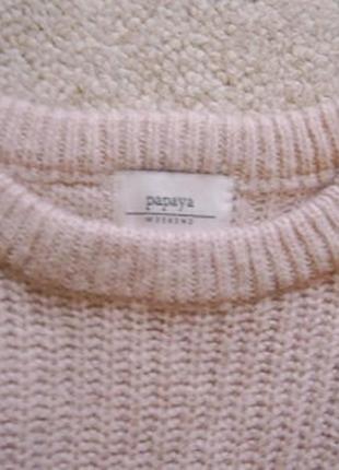 Пудровый свитерок пуловер джемпер3 фото