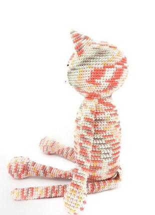 В'язана іграшка кіт ар.10913 фото