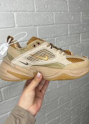 Кросівки nike m2k tekno brown beige, жіночі кросівки, найк3 фото