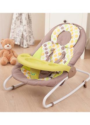 Колыбель-качеля carrello nanny 3в1 crl-0005 purple line2 фото