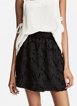 Юбка на подкладке для женщины h&m 0520132-5 42(m) черный
