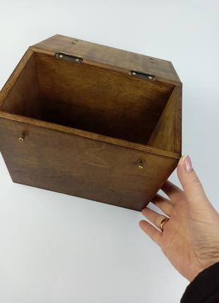 Деревянная подарочная коробка2 фото